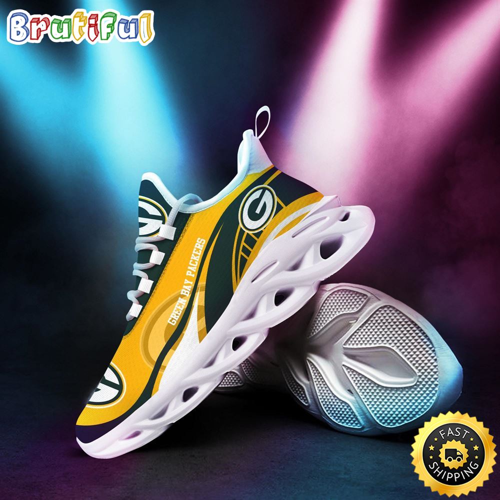 JWFancy Green Bay Packers Max Soul Shoes Sneakers For Men And Women