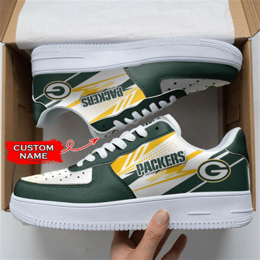 JWFancy Green Bay Packerss Air Low-Top Sneakers Shoes For Men And Women