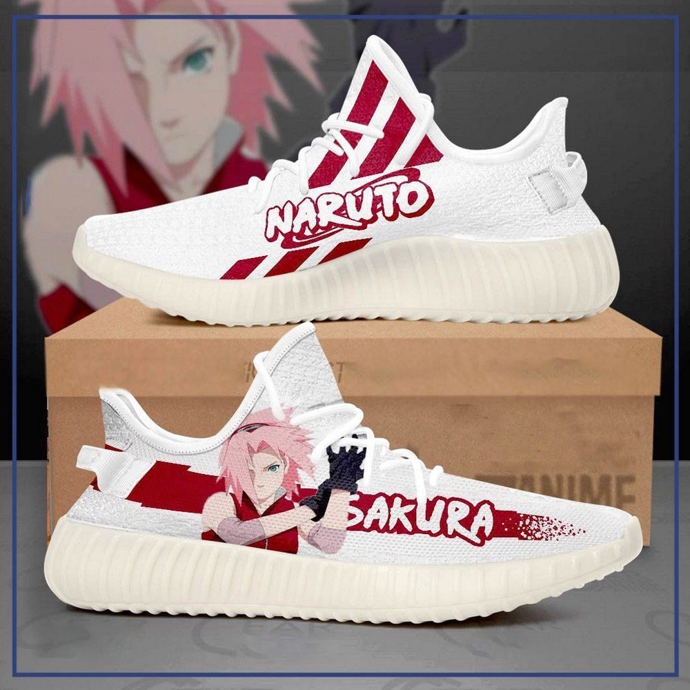 JWFancy Haruno Sakura Naruto  Max Soul Shoes Sneakers For Men And Women
