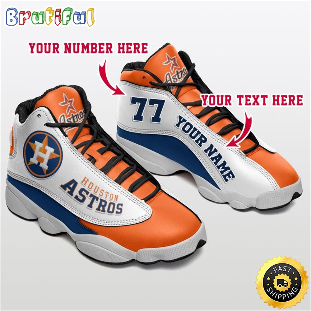 JWFancy Houston Astros AJ13 Sneakers Shoes For Men And Women
