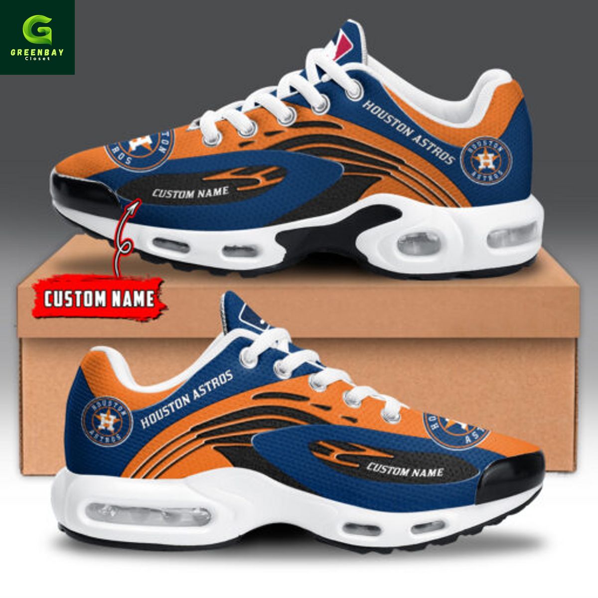 JWFancy Houston Astros TN Shoes Sneakers For Men And Women
