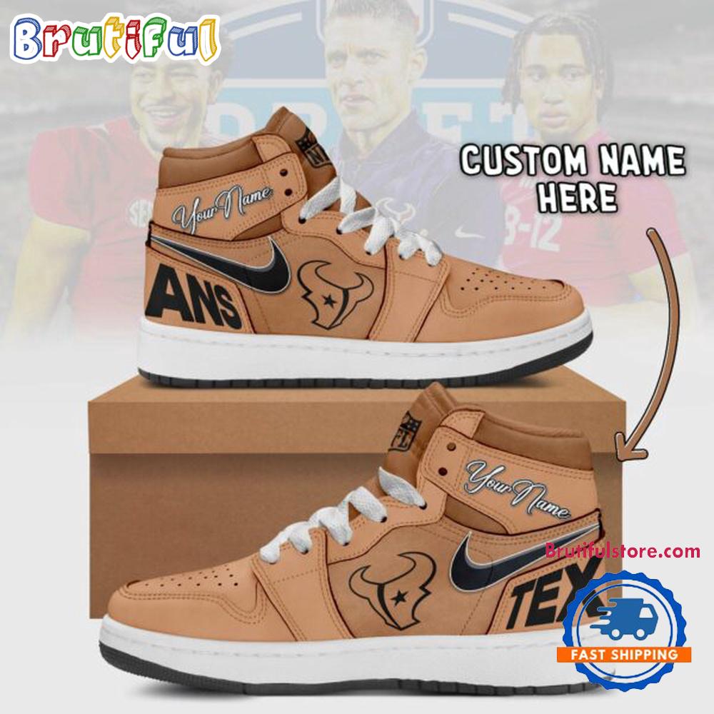 JWFancy Houston Texans AJ1 High Sneakers Shoes For Men And Women