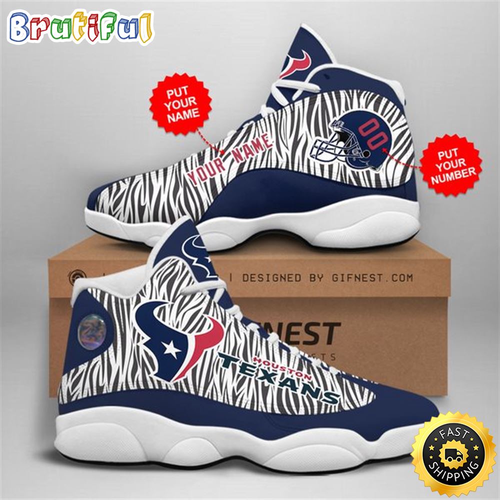 JWFancy Houston Texans AJ13 Sneakers Shoes For Men And Women