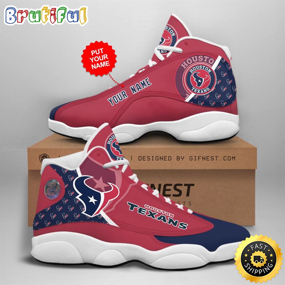 JWFancy Houston Texans AJ13 Sneakers Shoes For Men And Women