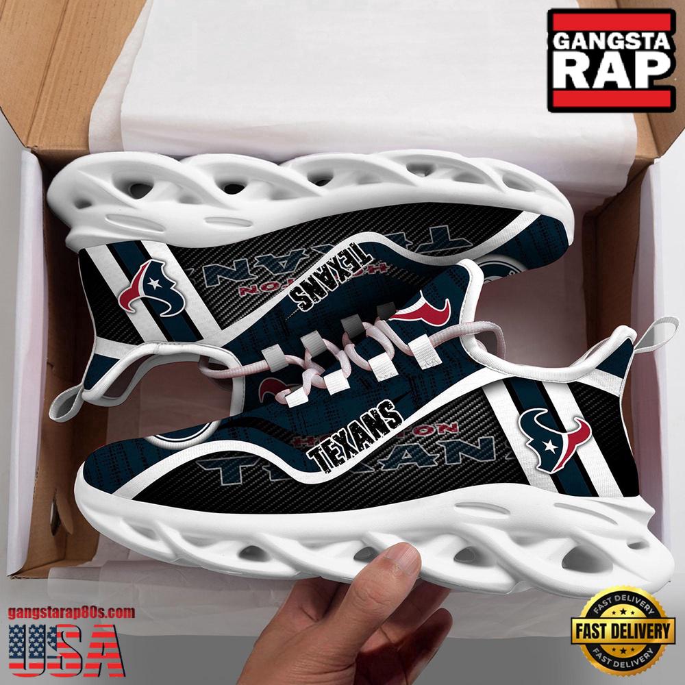 JWFancy Houston Texans Max Soul Shoes Sneakers For Men And Women