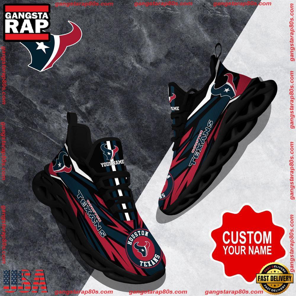 JWFancy Houston Texans Max Soul Shoes Sneakers For Men And Women