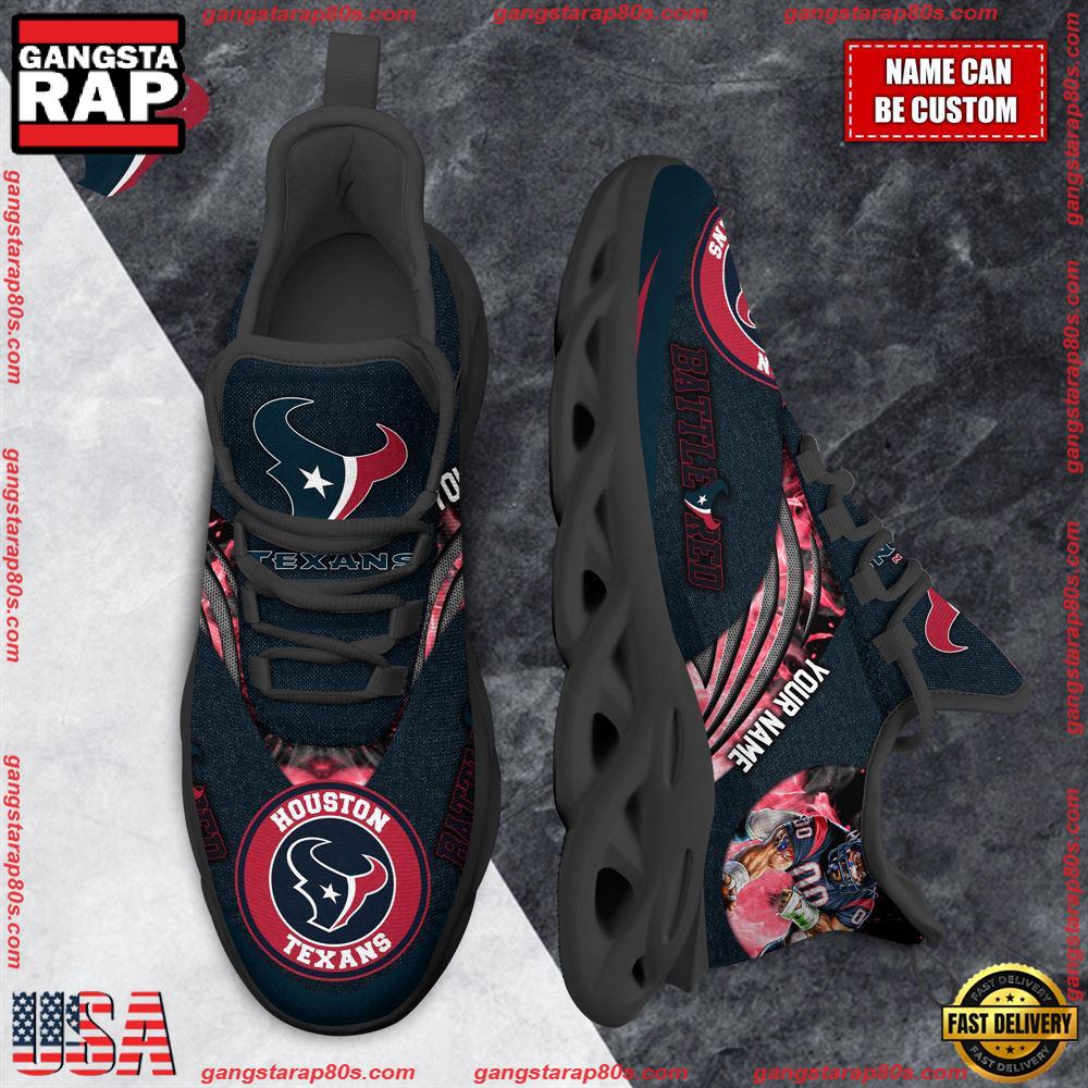 JWFancy Houston Texans Max Soul Shoes Sneakers For Men And Women