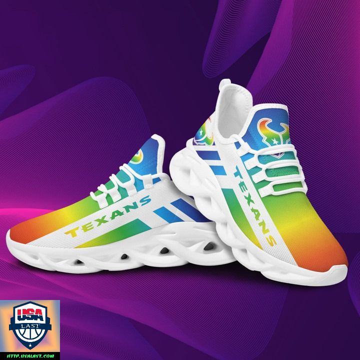 JWFancy Houston Texans Max Soul Shoes Sneakers For Men And Women