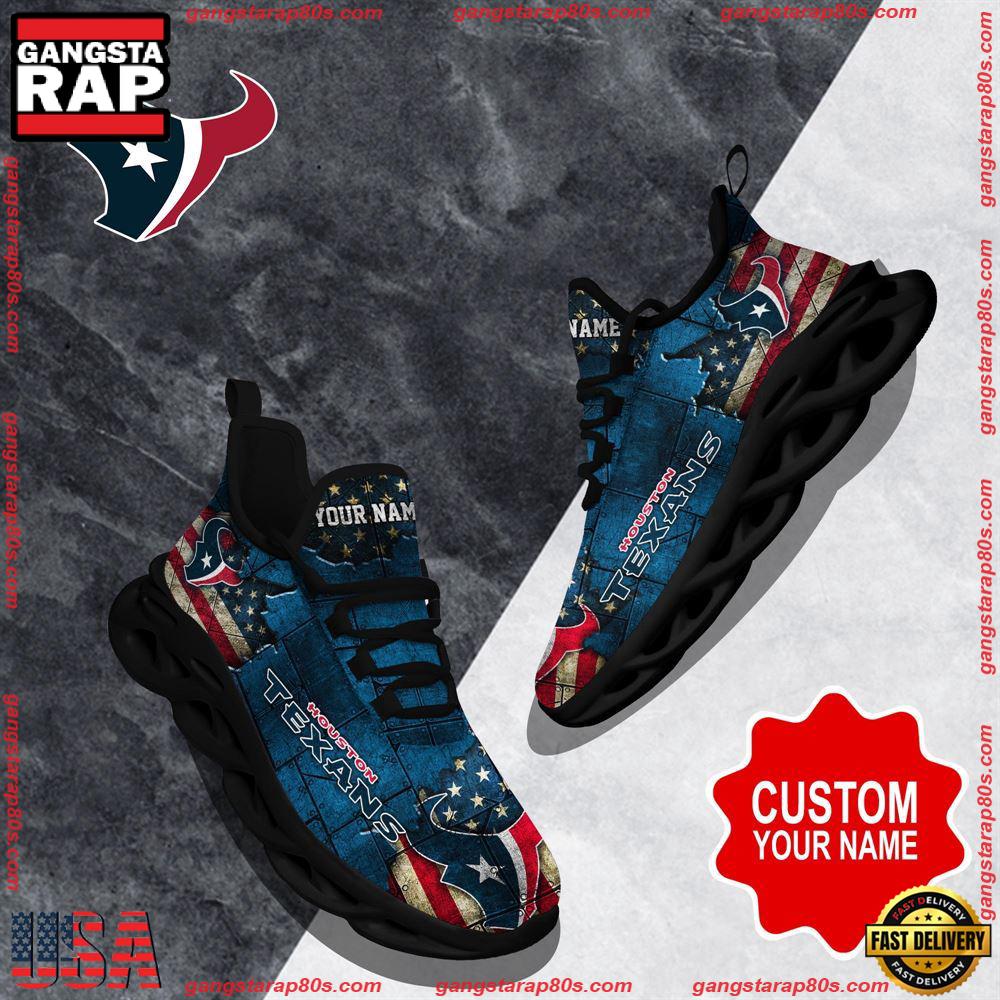 JWFancy Houston Texans Max Soul Shoes Sneakers For Men And Women