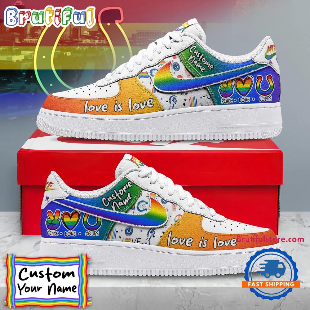 JWFancy Indianapolis Colts Air Low-Top Sneakers Shoes For Men And Women