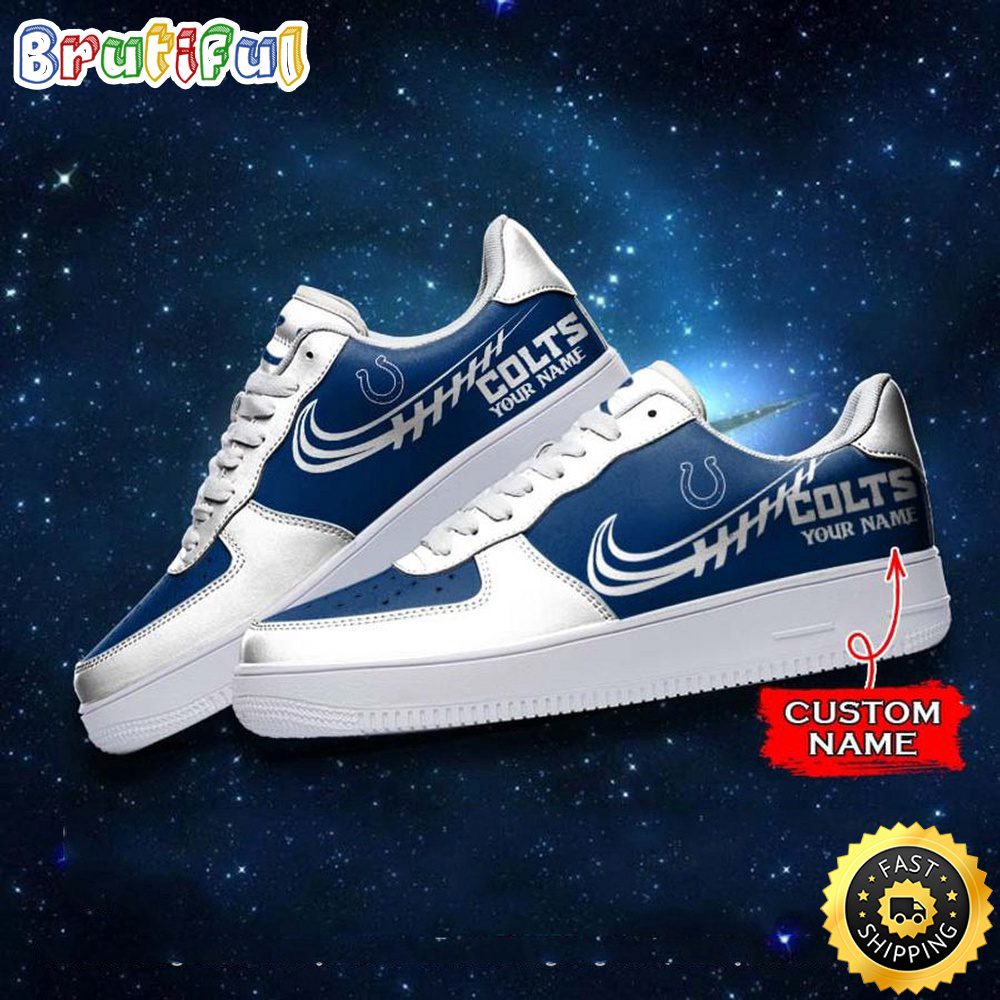 JWFancy Indianapolis Colts Air Low-Top Sneakers Shoes For Men And Women