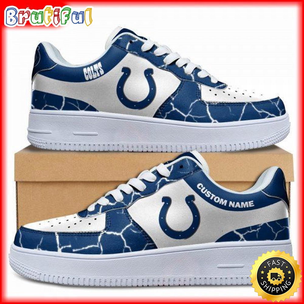 JWFancy Indianapolis Colts Air Low-Top Sneakers Shoes For Men And Women
