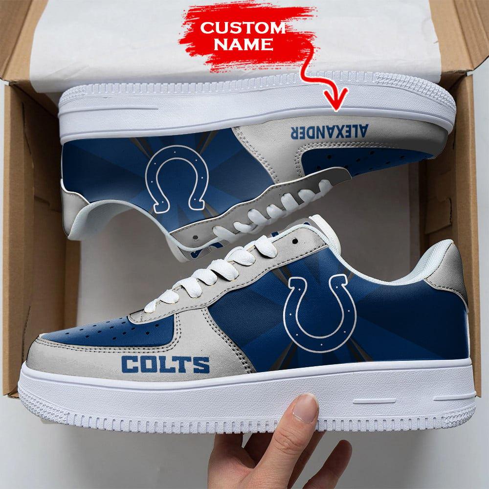 JWFancy Indianapolis Colts Air Low-Top Sneakers Shoes For Men And Women