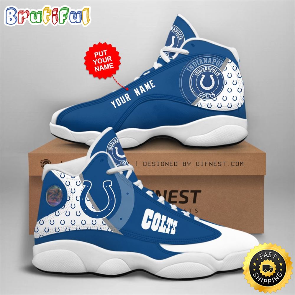 JWFancy Indianapolis Colts AJ13 Sneakers Shoes For Men And Women