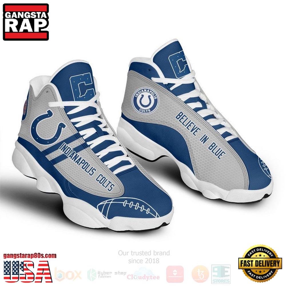 JWFancy Indianapolis Colts AJ13 Sneakers Shoes For Men And Women