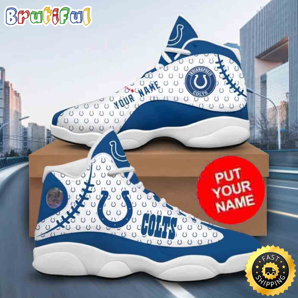 JWFancy Indianapolis Colts AJ13 Sneakers Shoes For Men And Women