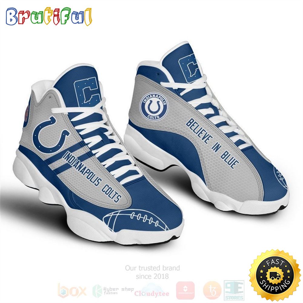JWFancy Indianapolis Colts AJ13 Sneakers Shoes For Men And Women