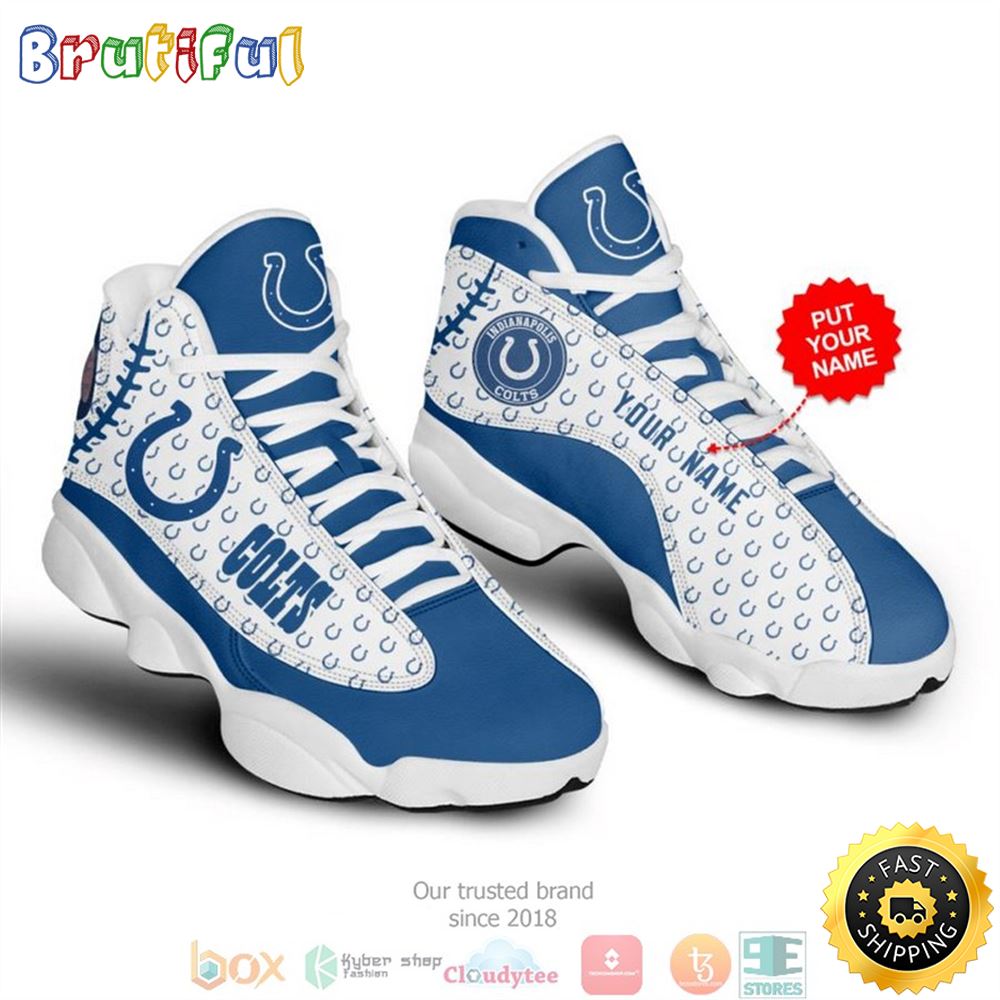 JWFancy Indianapolis Colts AJ13 Sneakers Shoes For Men And Women