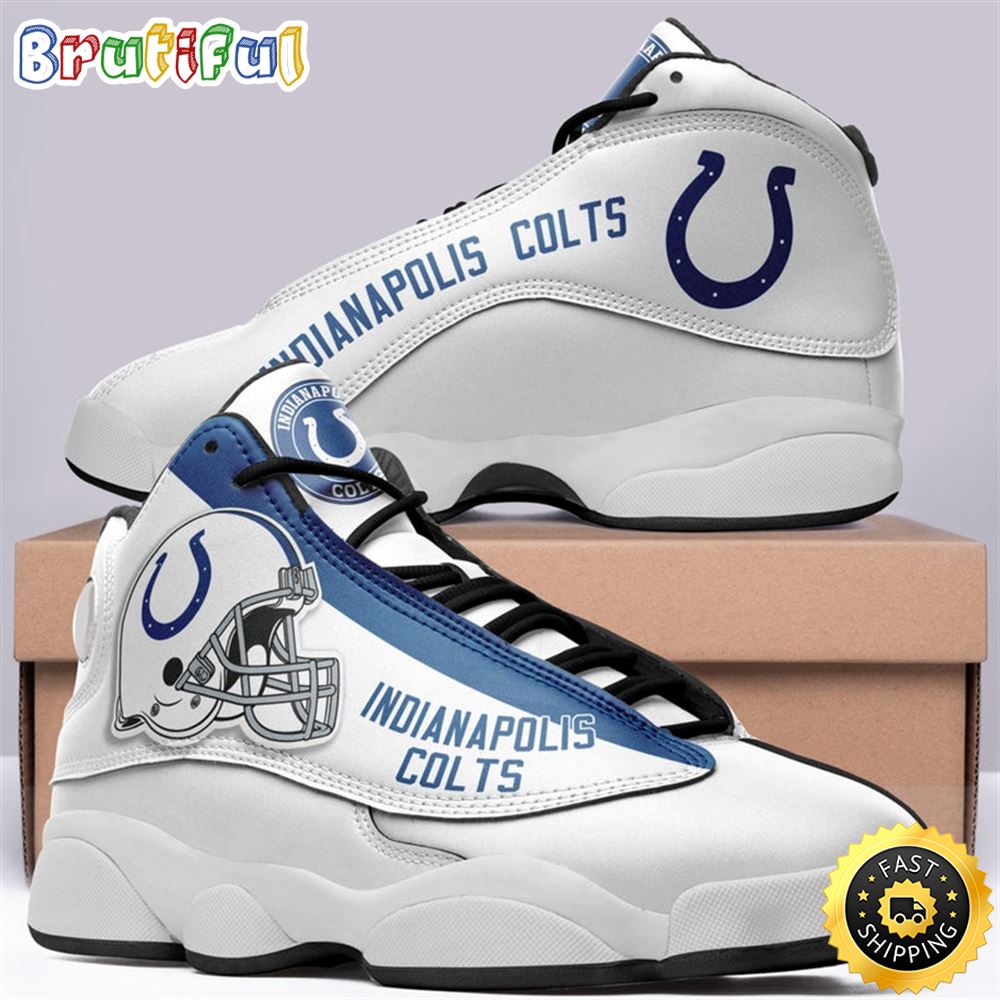 JWFancy Indianapolis Colts AJ13 Sneakers Shoes For Men And Women