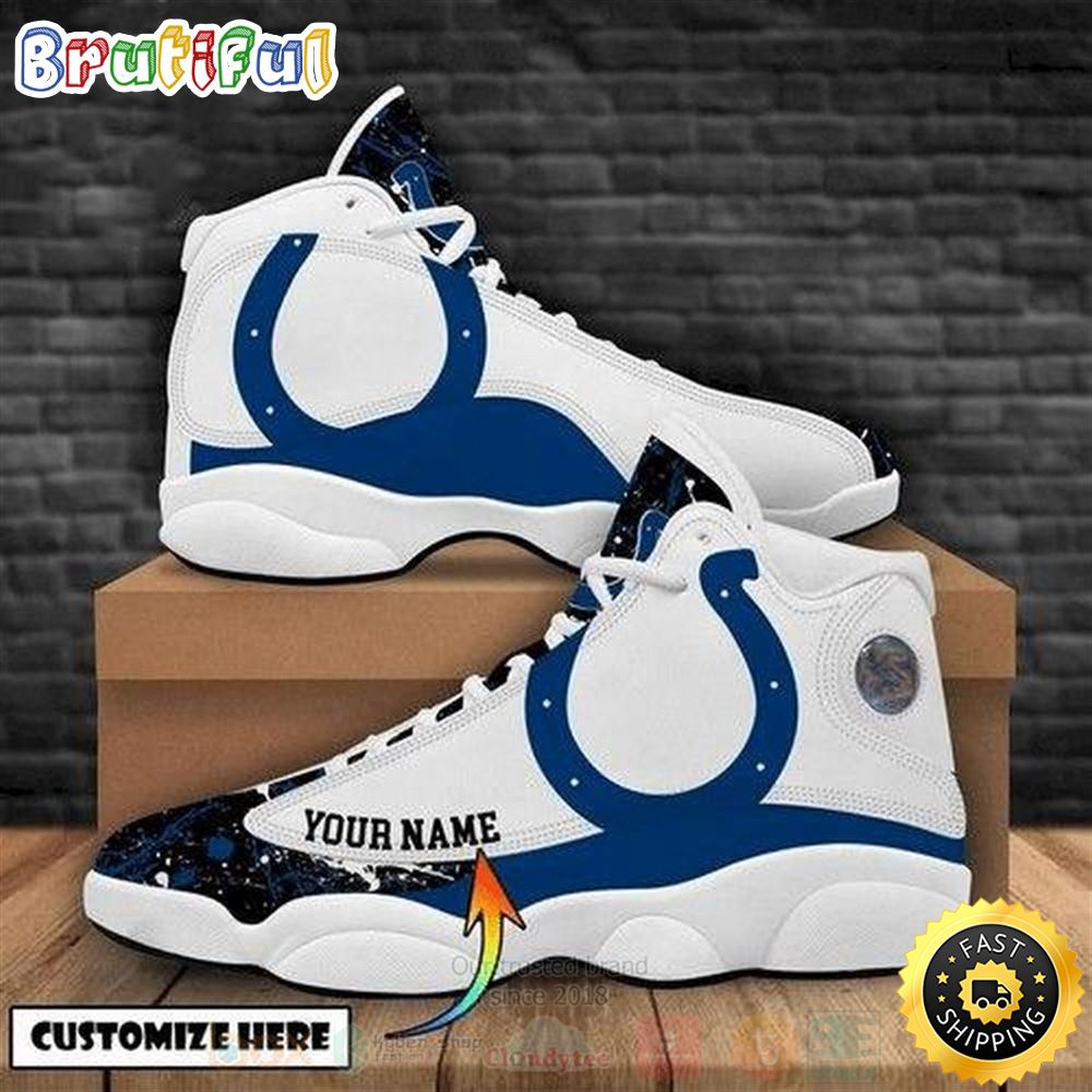 JWFancy Indianapolis Colts AJ13 Sneakers Shoes For Men And Women