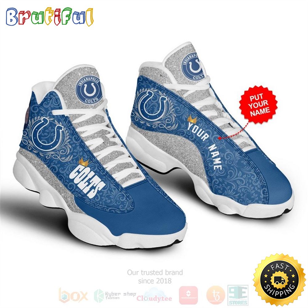 JWFancy Indianapolis Colts AJ13 Sneakers Shoes For Men And Women
