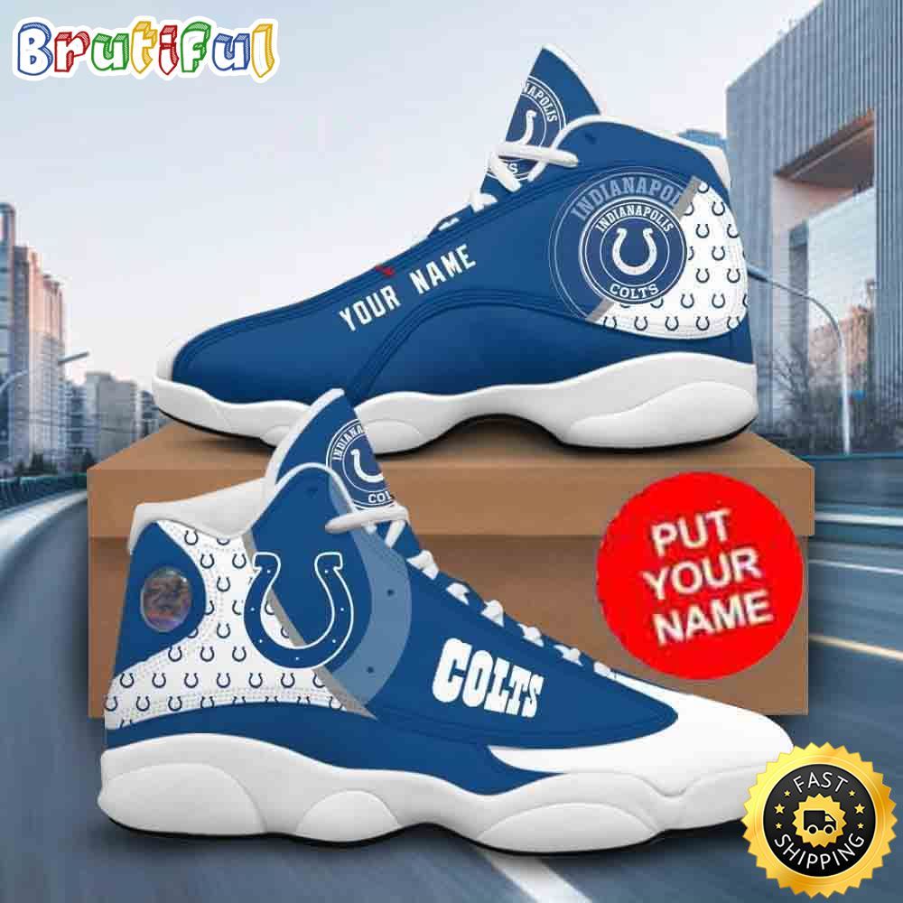 JWFancy Indianapolis Colts AJ13 Sneakers Shoes For Men And Women
