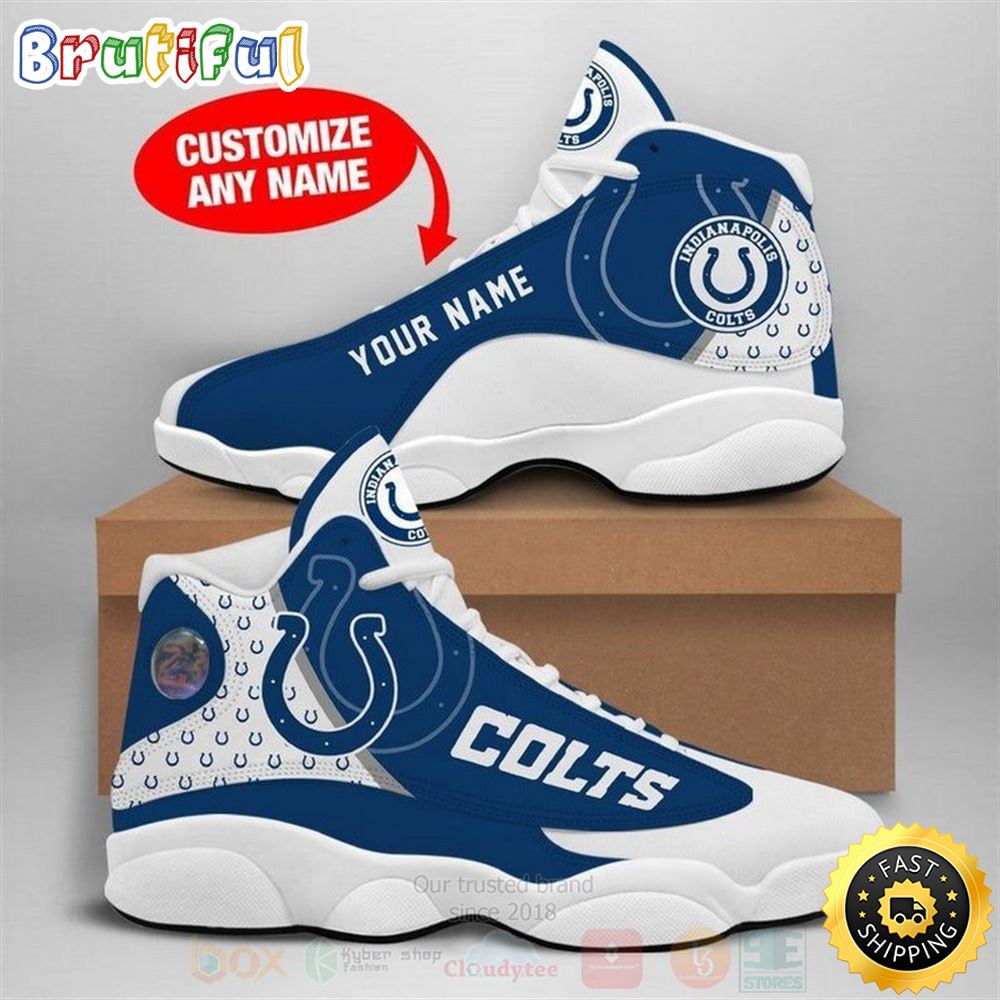 JWFancy Indianapolis Colts AJ13 Sneakers Shoes For Men And Women