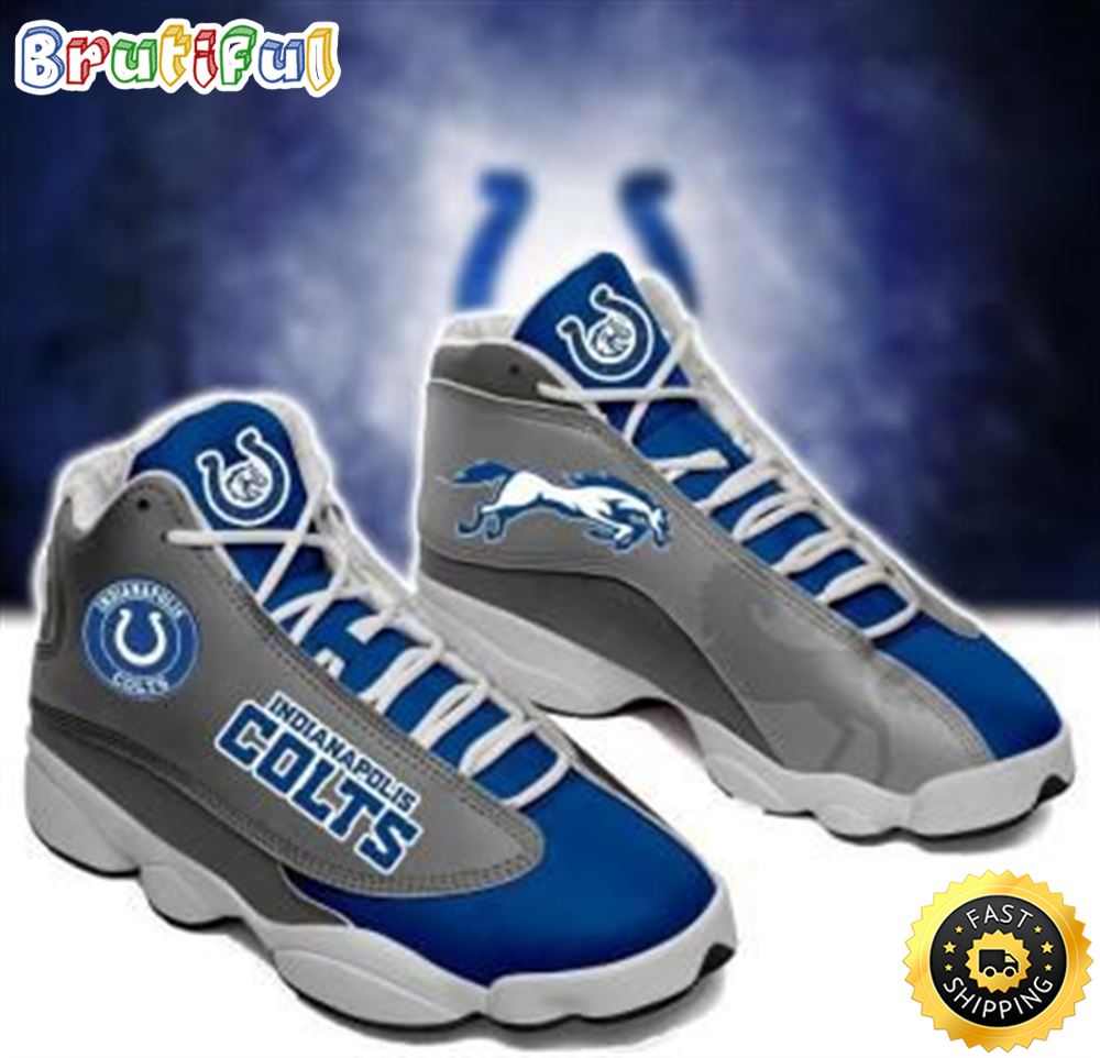 JWFancy Indianapolis Colts AJ13 Sneakers Shoes For Men And Women