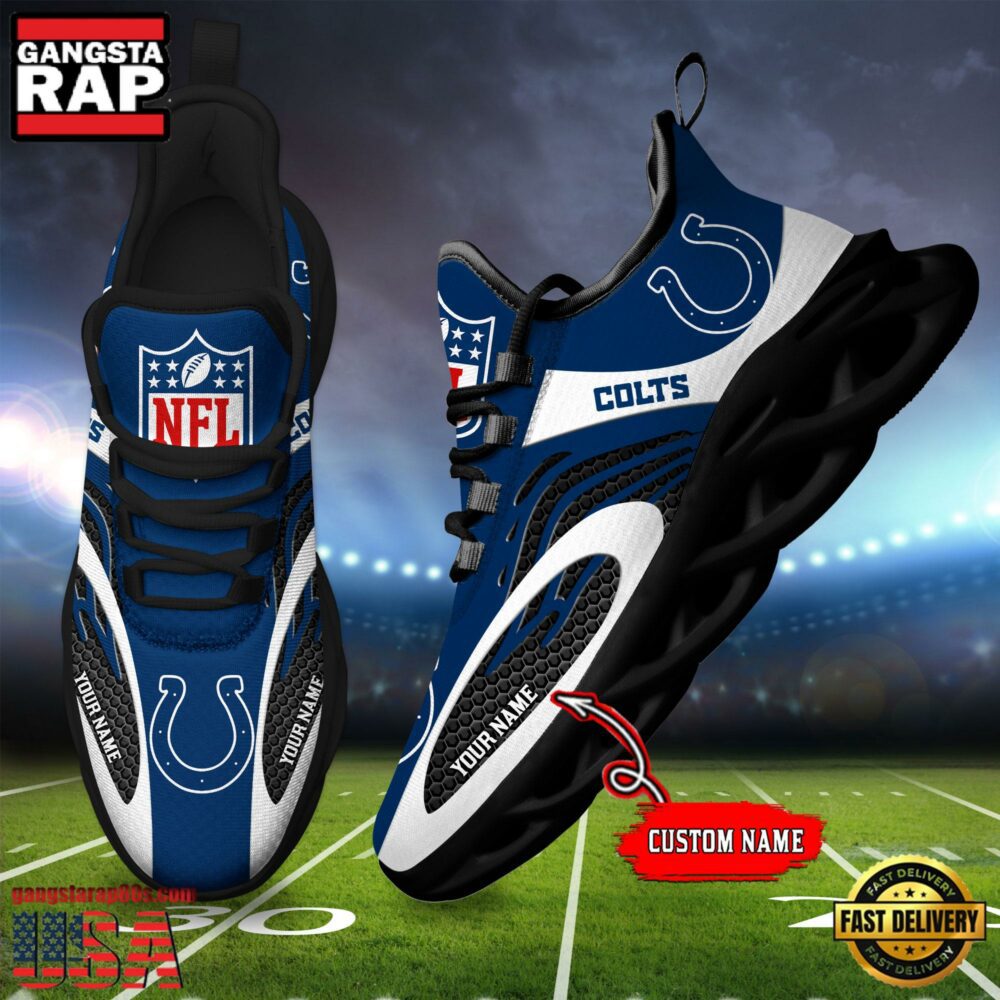 JWFancy Indianapolis Colts Max Soul Shoes Sneakers For Men And Women