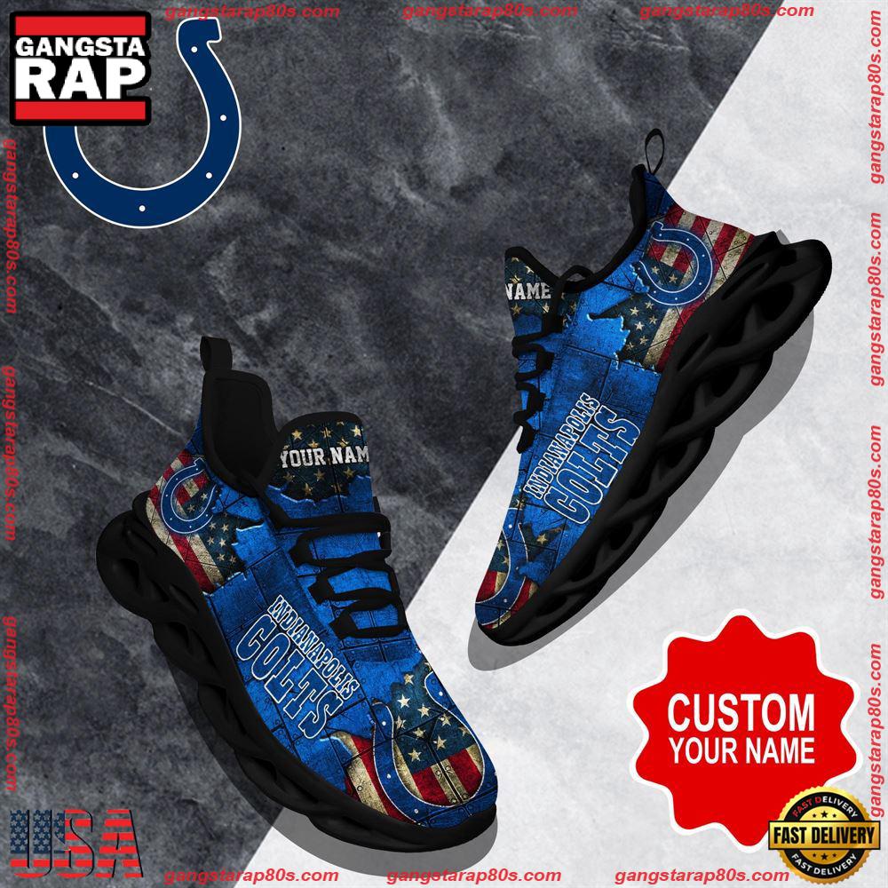 JWFancy Indianapolis Colts Max Soul Shoes Sneakers For Men And Women