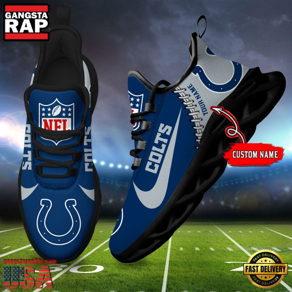 JWFancy Indianapolis Colts Max Soul Shoes Sneakers For Men And Women