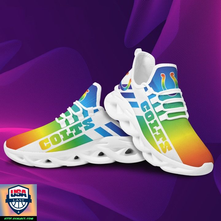 JWFancy Indianapolis Colts Max Soul Shoes Sneakers For Men And Women