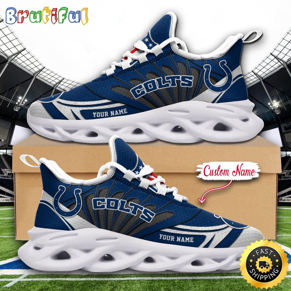 JWFancy Indianapolis Colts Max Soul Shoes Sneakers For Men And Women