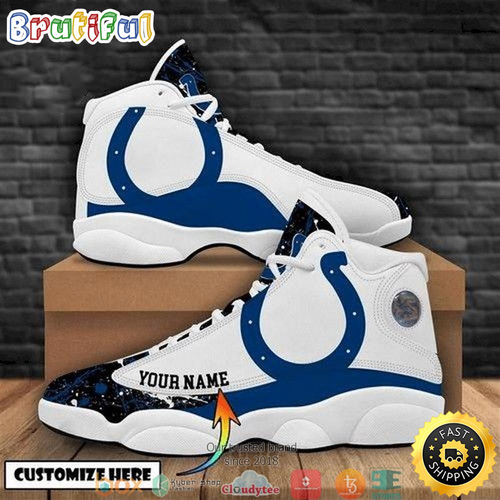 JWFancy Indianapolis Coltss AJ13 Sneakers Shoes For Men And Women