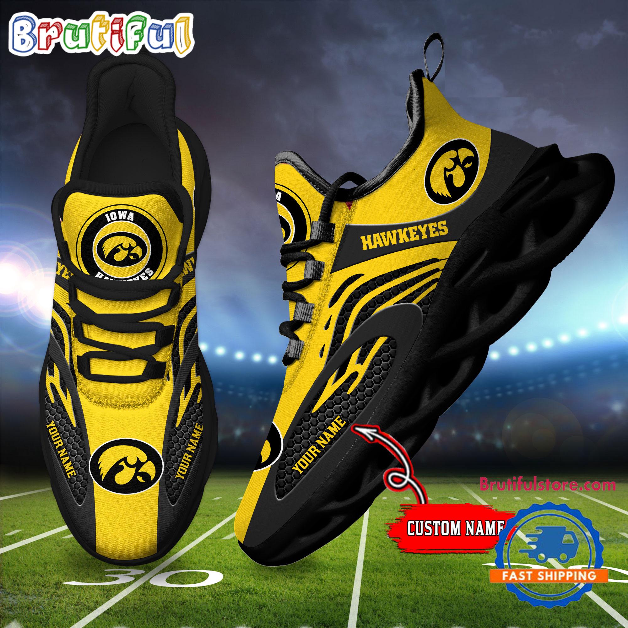 JWFancy Iowa Hawkeyes Max Soul Shoes Sneakers For Men And Women