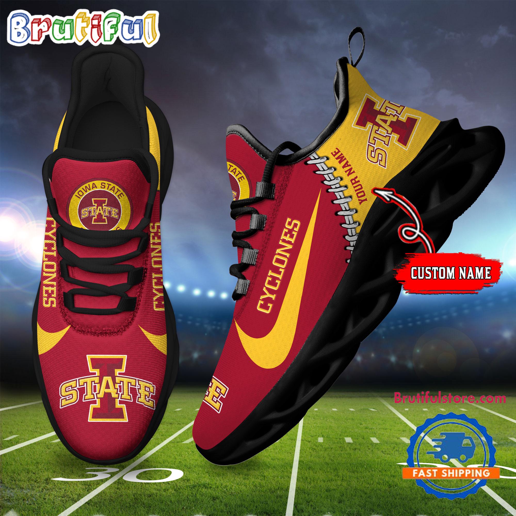 JWFancy Iowa State Cyclones Max Soul Shoes Sneakers For Men And Women