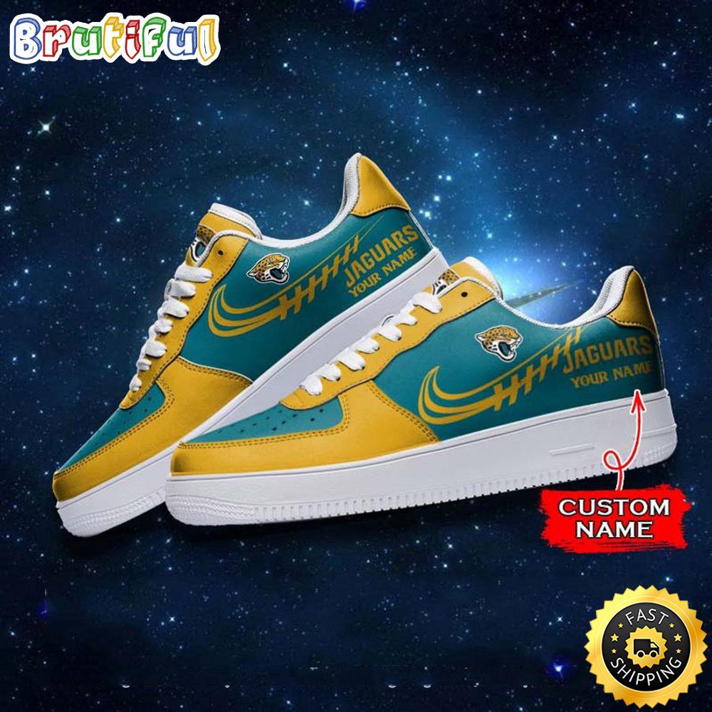 JWFancy Jacksonville Jaguars Air Low-Top Sneakers Shoes For Men And Women