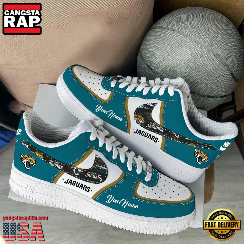 JWFancy Jacksonville Jaguars Air Low-Top Sneakers Shoes For Men And Women