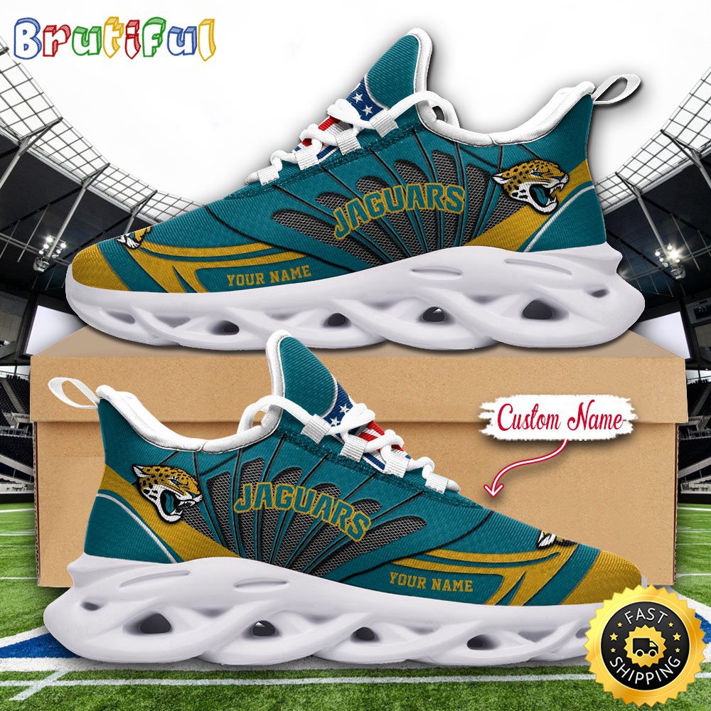 JWFancy Jacksonville Jaguars Max Soul Shoes Sneakers For Men And Women