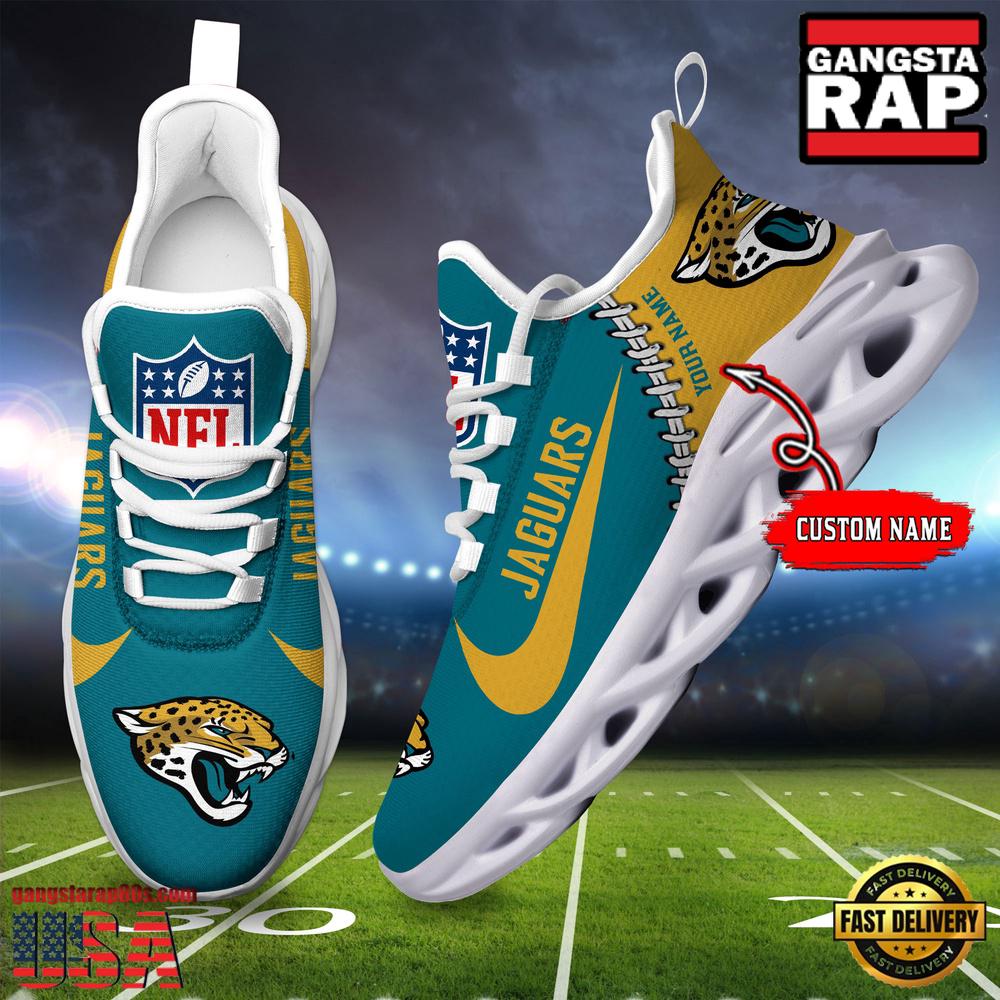 JWFancy Jacksonville Jaguars Max Soul Shoes Sneakers For Men And Women