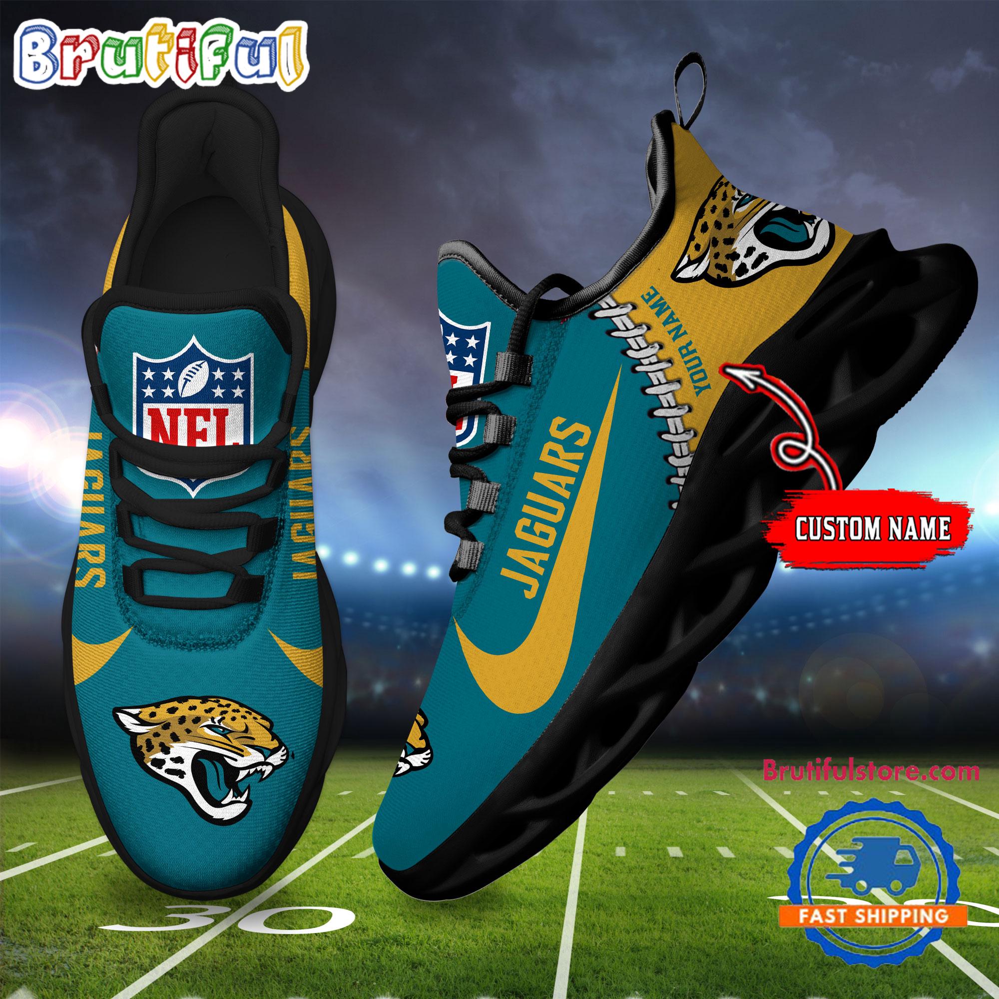 JWFancy Jacksonville Jaguars Max Soul Shoes Sneakers For Men And Women