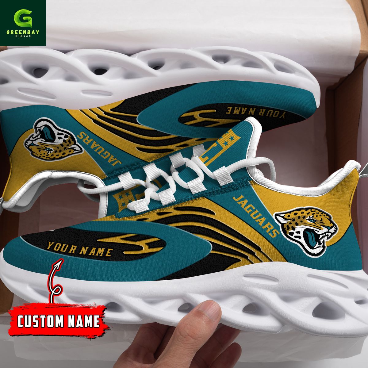 JWFancy Jacksonville Jaguars Max Soul Shoes Sneakers For Men And Women
