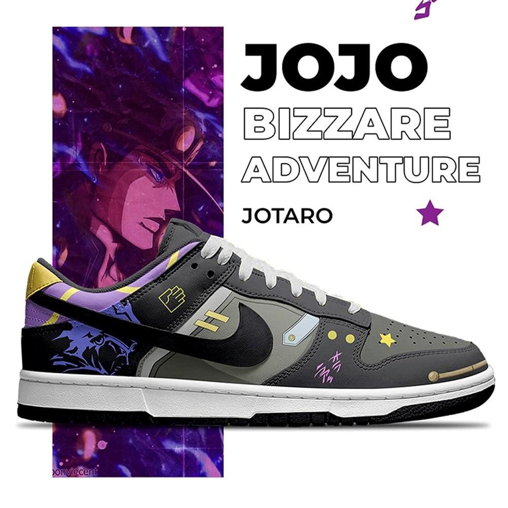 JWFancy JoJo’s Bizarre  AJ1 Low Sneakers Shoes For Men And Women