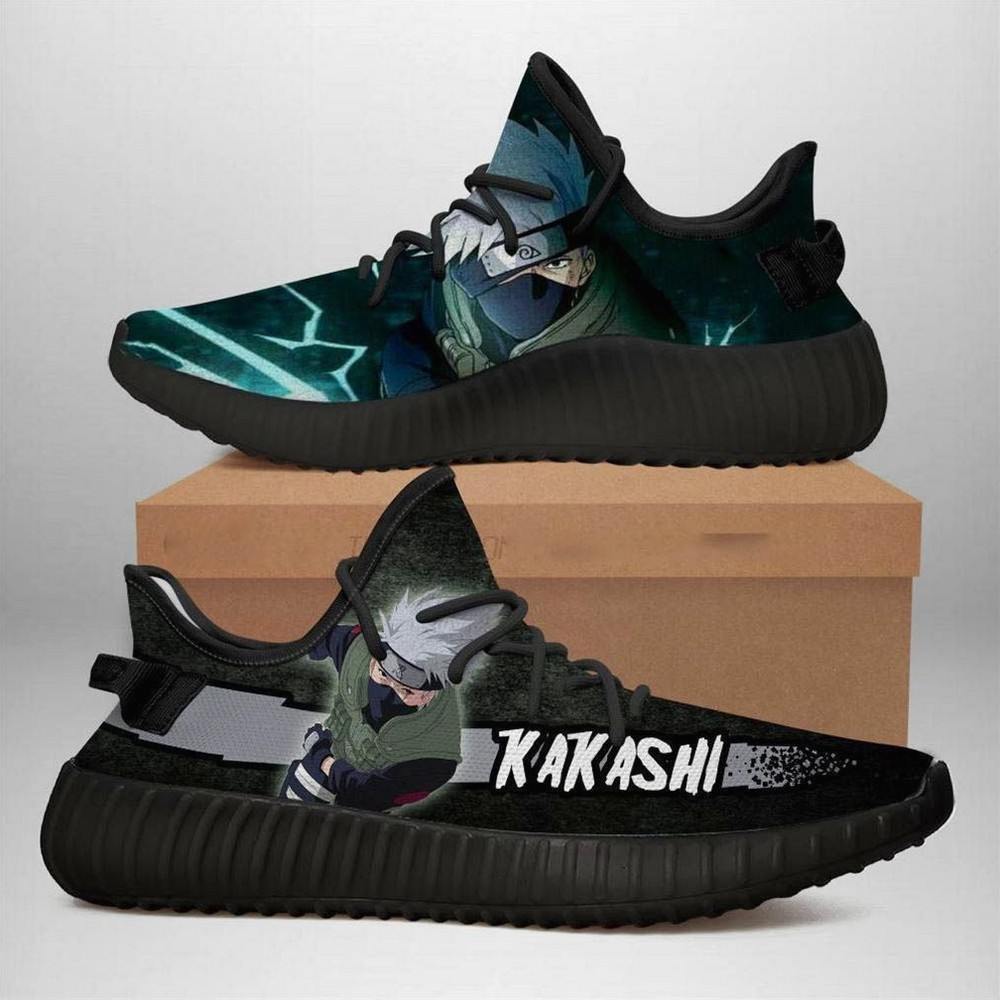 JWFancy Kakashi Yzs Naruto  Max Soul Shoes Sneakers For Men And Women
