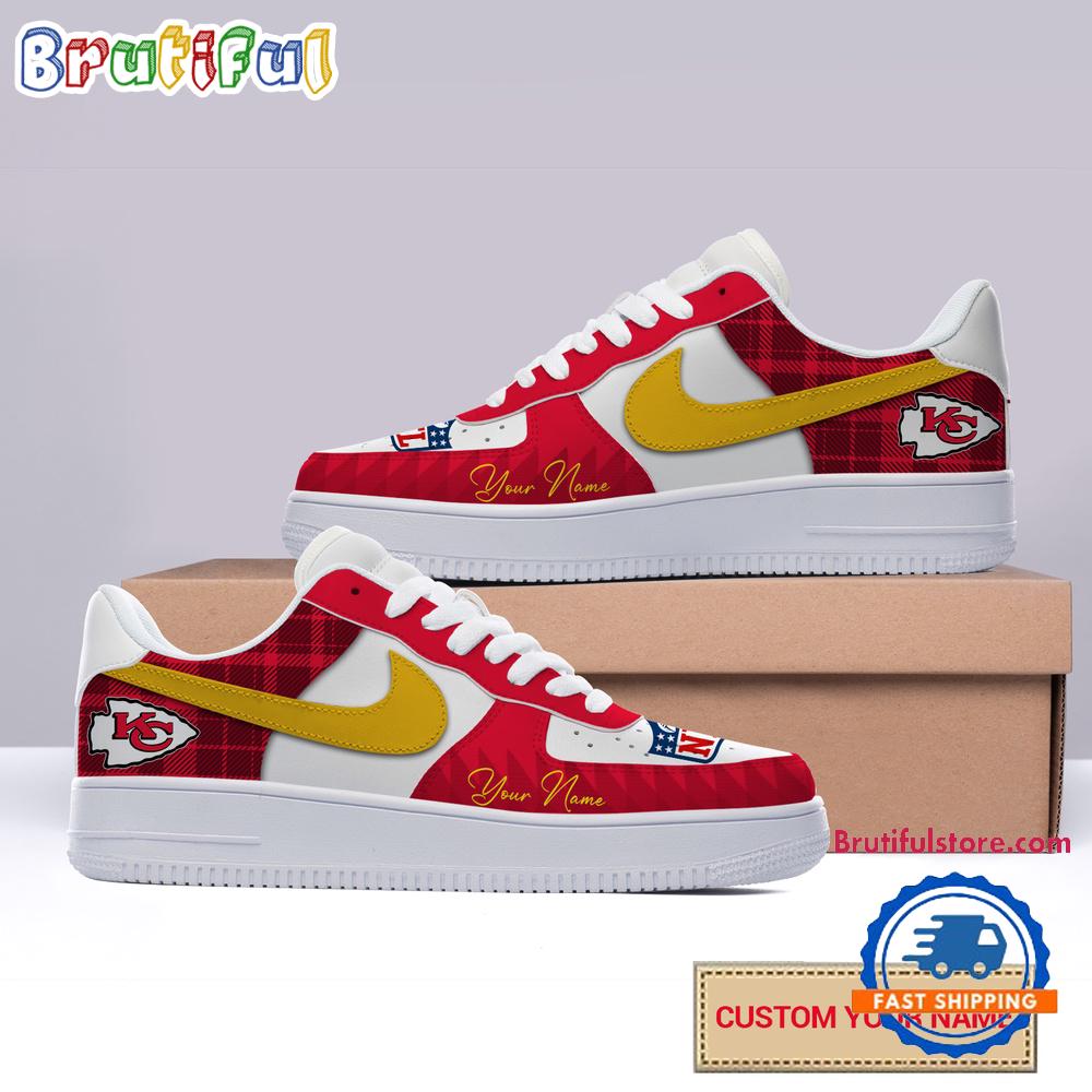 JWFancy Kansas City Chiefs Air Low-Top Sneakers Shoes For Men And Women