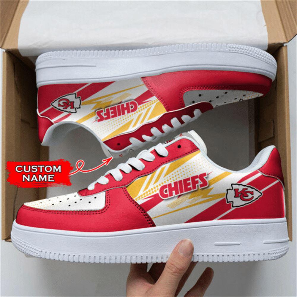 JWFancy Kansas City Chiefs Air Low-Top Sneakers Shoes For Men And Women