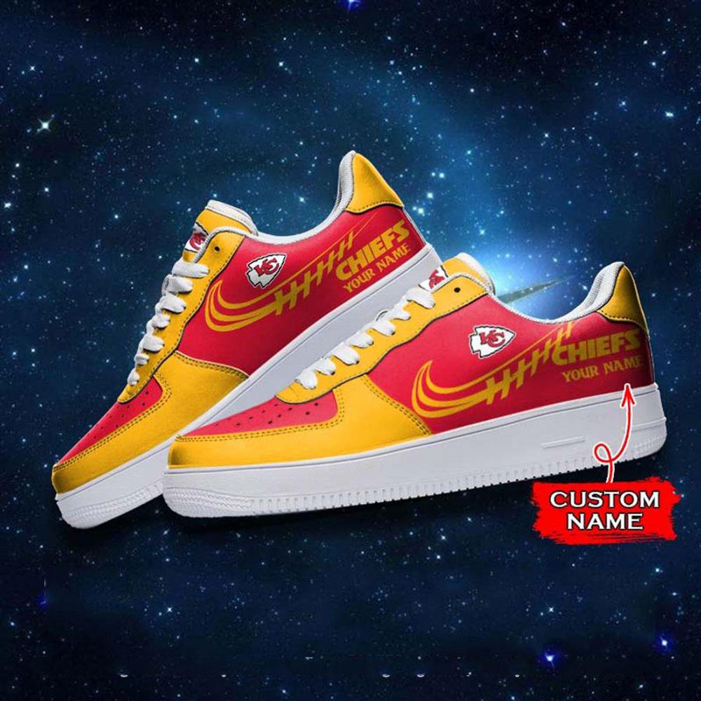 JWFancy Kansas City Chiefs Air Low-Top Sneakers Shoes For Men And Women