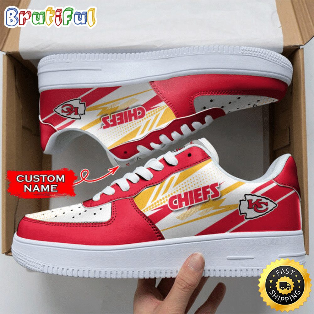 JWFancy Kansas City Chiefs Air Low-Top Sneakers Shoes For Men And Women