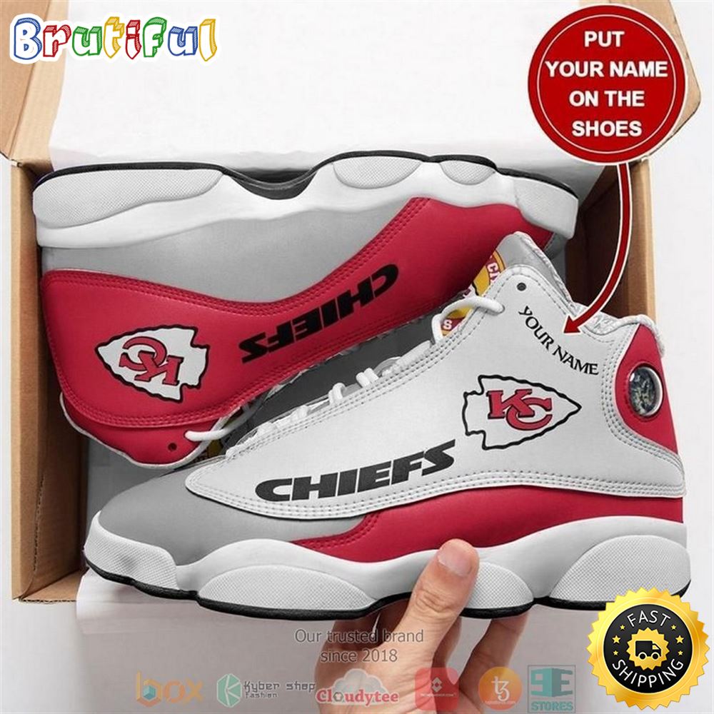 JWFancy Kansas City Chiefs AJ13 Sneakers Shoes For Men And Women