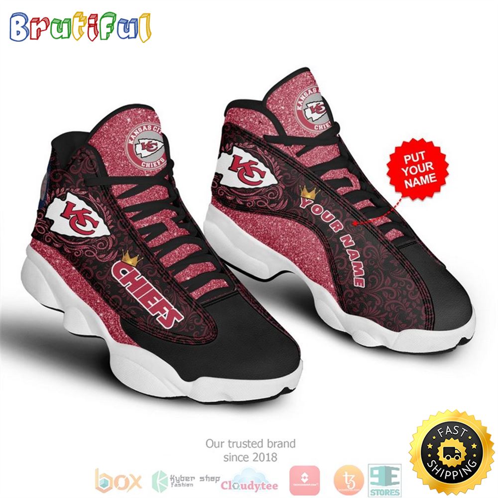 JWFancy Kansas City Chiefs AJ13 Sneakers Shoes For Men And Women